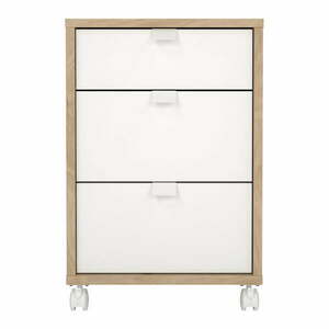 Biało-naturalna szafka w dekorze dębu 41x61 cm Sign – Tvilum obraz