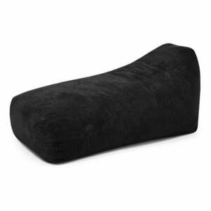 Czarny sztruksowy worek do siedzenia Snug Long 140 – SLOWDOWN obraz