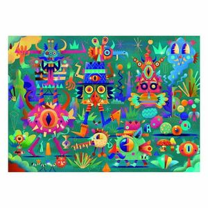 Puzzle Djeco Monster party obraz