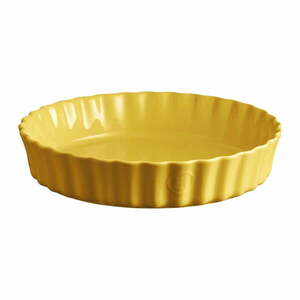 Żółta ceramiczna forma do ciasta Emile Henry, ⌀ 28 cm obraz