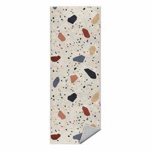 Kremowy chodnik odpowiedni do prania 60x230 cm Cracked Terrazzo – Mila Home obraz