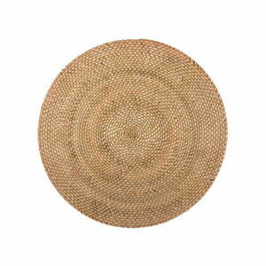 Naturalna rattanowa mata stołowa Tiseco Home Studio, ⌀ 36 cm obraz