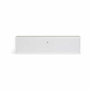 Biała szafka pod TV 89x22 cm Mistral – Hammel Furniture obraz