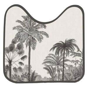 Czarno-beżowy dywanik łazienkowy do WC 45x45 cm Cocoty – douceur d'intérieur obraz