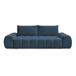 Ciemnoniebieska sofa z tkaniny szenilowej 278 cm Everest – Bobochic Paris obraz