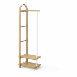 Zestaw do przedpokoju z litego drewna jesionowego w naturalnym kolorze 37x167x54 cm Bellwood – Umbra obraz