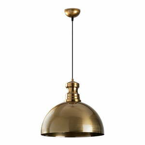 Lampa wisząca w kolorze złota z metalowym kloszem – Opviq lights obraz