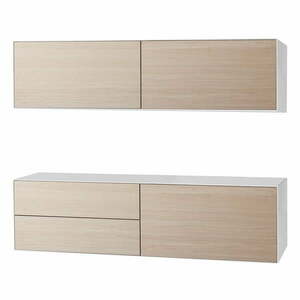 Niska komoda w dekorze dębu zestaw 2 szt. 180x46 cm Edge by Hammel – Hammel Furniture obraz