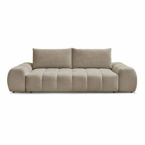 Szarobrązowa sofa z tkaniny szenilowej 278 cm Everest – Bobochic Paris obraz