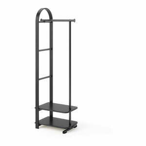 Czarny zestaw do przedpokoju z litego drewna jesionowego 37x167x54 cm Bellwood – Umbra obraz