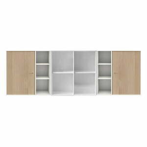 Biała komoda ścienna Hammel Mistral Kubus, 206 x 69 cm obraz