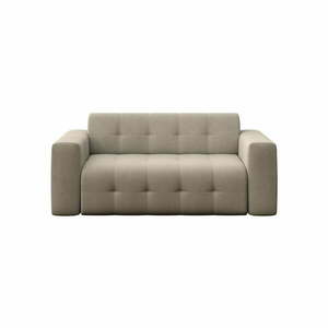 Jasnobrązowa aksamitna sofa 199 cm Tuil – Rodier obraz