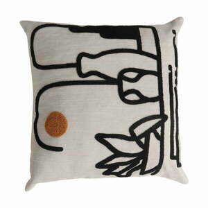 Lniana poduszka dekoracyjna 43x43 cm Winter Sun – Mioli Decor obraz