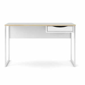 Białe biurko Tvilum Function Plus, 130 x 48 cm obraz