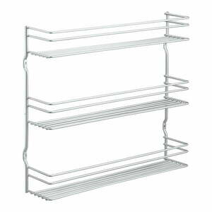 Ścienny stalowy organizer na przyprawy – Metaltex obraz