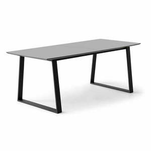 Antracytowy rozkładany stół 100x210 cm Meza – Hammel Furniture obraz