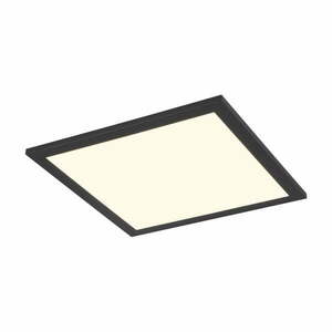 Czarna lampa sufitowa LED 29.5x29.5 cm Beta – Trio obraz