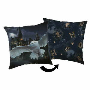 Poduszka dziecięca 40x40 cm Harry Potter "Hogwarts" – Jerry Fabrics obraz