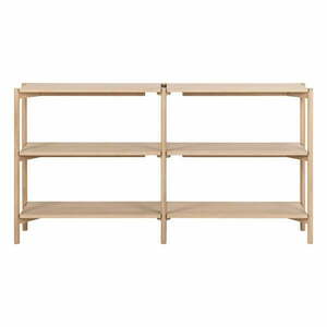 Regał w dekorze dębu w naturalnym kolorze 169x88x30 cm Braidwood – Actona obraz
