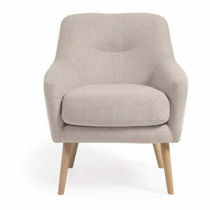 Beżowy fotel Candela – Kave Home obraz