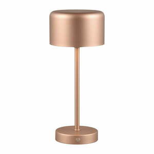 Lampa stołowa LED w kolorze miedzi ze ściemniaczem (wys. 30 cm) Jeff – Trio obraz