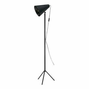 Czarna lampa stojąca Markslöjd Cilla Floor, wys. 1, 5 m obraz