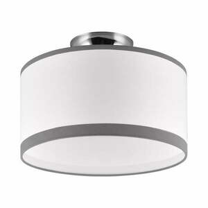 Szara lampa sufitowa ø 30 cm Davos – Trio obraz