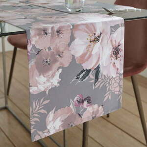Bawełniany bieżnik 32x220 cm Dramatic Floral – Catherine Lansfield obraz
