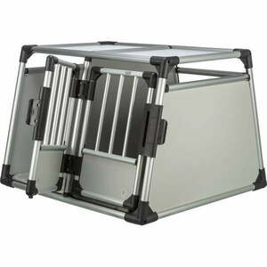 Transporter dla czworonoga w kolorze srebra 69x95 cm Trixie M-L – Plaček Pet Products obraz