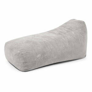 Jasnoszary sztruksowy worek do siedzenia Snug Long 140 – SLOWDOWN obraz