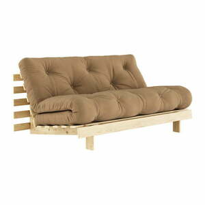 Brązowa rozkładana sofa 160 cm Roots – Karup Design obraz