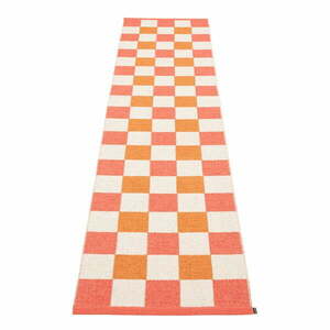 Łososiowo-pomarańczowy chodnik odpowiedni na zewnątrz 70x300 cm Pix Flamingo – Pappelina obraz