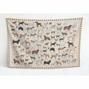 Narzuta na łóżko dwuosobowe 170x240 cm Dog Types – Little Nice Things obraz