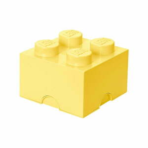 Jasnożółty kwadratowy pojemnik LEGO® obraz