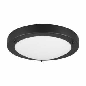 Lampa sufitowa w kolorze matowej czerni ø 31 cm Condus – Trio obraz