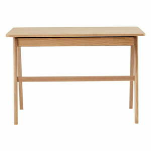 Biurko z blatem z drewna dębowego 110x55.5 cm Home – Hammel Furniture obraz