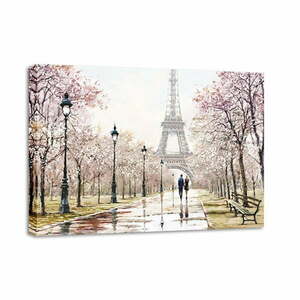 Obraz Styler Canvas Watercolor Paris Melancholy, 85x113 cm obraz