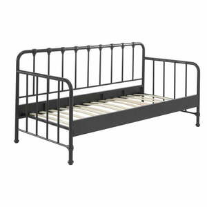 Szare metalowe łóżko dziecięce 90x200 cm BRONXX – Vipack obraz