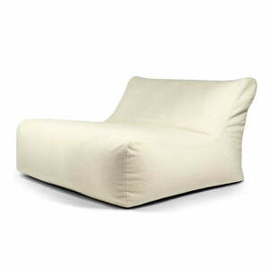 Kremowy worek do siedzenia z materiału bouclé Sofa Lounge – SLOWDOWN obraz
