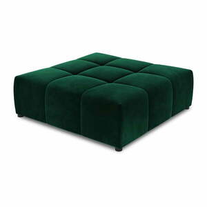 Zielony moduł aksamitnej sofy Rome Velvet - Cosmopolitan Design obraz