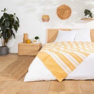 Żółta narzuta 180x220 cm Abby – douceur d'intérieur obraz