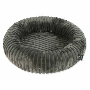 Ciemnoszare legowisko dla psów ø 70 cm Dog Fantasy Stripe – Plaček Pet Products obraz