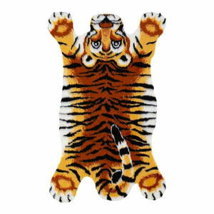 Pomarańczowo-brązowy dywan dziecięcy 110x70 cm Kids Buddy – Narma obraz
