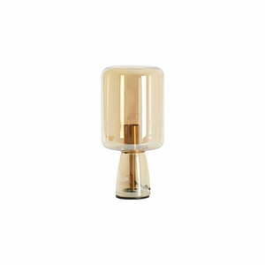 Pomarańczowa lampa stołowa ze szklanym kloszem (wysokość 32 cm) Lotta – Light & Living obraz