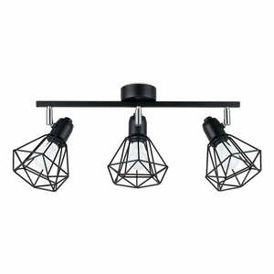 Czarna lampa sufitowa ø 10 cm Varpu – Nice Lamps obraz