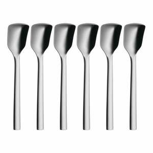 Komplet 6 łyżeczek do lodów ze stali nierdzewnej Cromargan® WMF, dł. 14 cm obraz