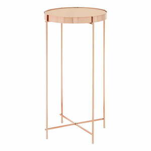 Okrągły stolik ze szklanym blatem ø 33 cm Allure – Premier Housewares obraz