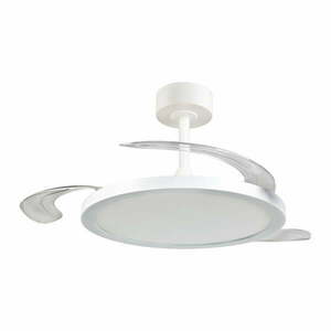Biała lampa sufitowa LED Kasfjord – Trio obraz