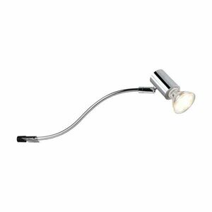 Kinkiet w kolorze błyszczącego srebra (dł. 34 cm) Giada – Trio obraz