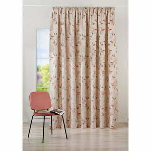 Beżowa zasłona 300x245 cm Fedora – Mendola Fabrics obraz
